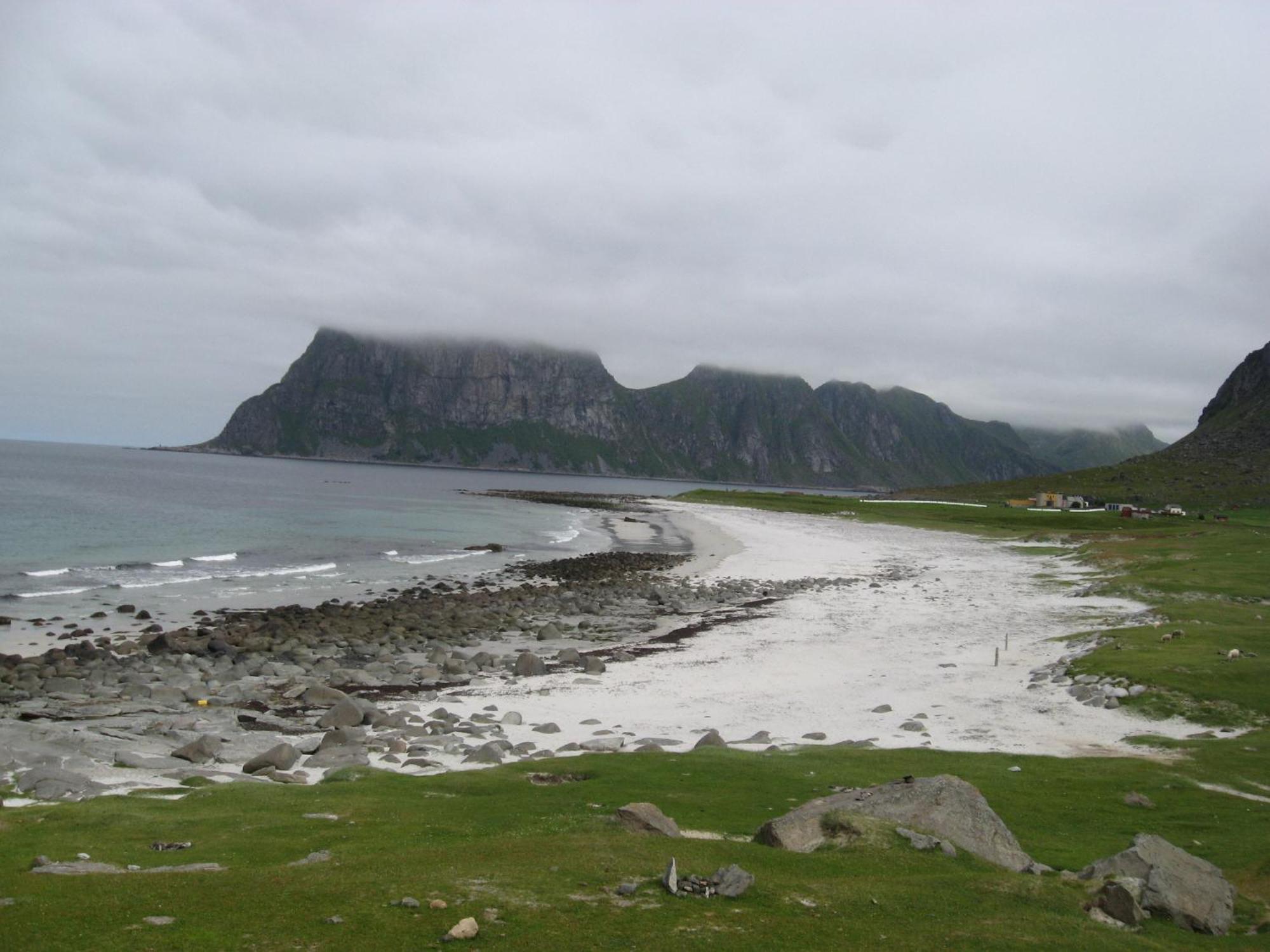 Room In A House On The Way To The Lofoten Harstad Exterior foto